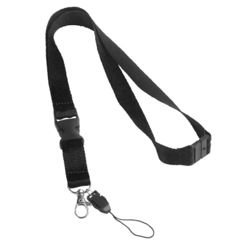 Gift Campaign Lanyard antistrozzo con fibbia e doppio attacco Doubleclip Extra> Lanyard E Porta Badge Personalizzati