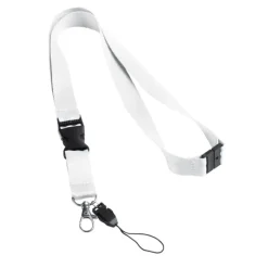 Gift Campaign Lanyard antistrozzo con fibbia e doppio attacco Doubleclip Extra></noscript> Lanyard E Porta Badge Personalizzati