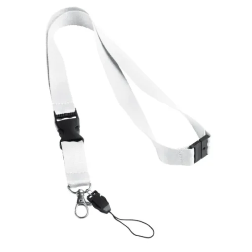 Gift Campaign Lanyard antistrozzo con fibbia e doppio attacco Doubleclip Extra> Lanyard E Porta Badge Personalizzati