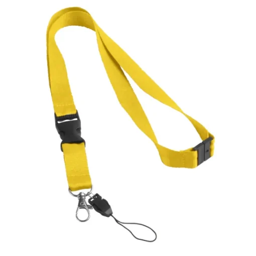 Gift Campaign Lanyard antistrozzo con fibbia e doppio attacco Doubleclip Extra> Lanyard E Porta Badge Personalizzati