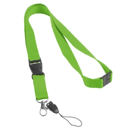 Gift Campaign Lanyard antistrozzo con fibbia e doppio attacco Doubleclip Extra> Lanyard E Porta Badge Personalizzati