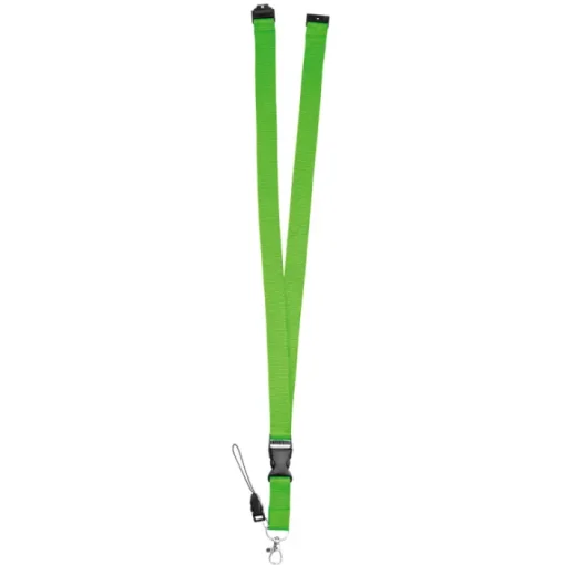 Gift Campaign Lanyard antistrozzo con fibbia e doppio attacco Doubleclip Extra> Lanyard E Porta Badge Personalizzati