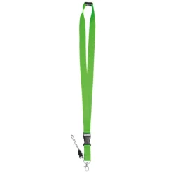 Gift Campaign Lanyard antistrozzo con fibbia e doppio attacco Doubleclip Extra></noscript> Lanyard E Porta Badge Personalizzati