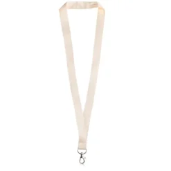 Gift Campaign Lanyard classico in cotone organico naturale largo 2 cm> Lanyard E Porta Badge Personalizzati