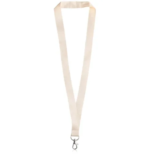 Gift Campaign Lanyard classico in cotone organico naturale largo 2 cm> Lanyard E Porta Badge Personalizzati