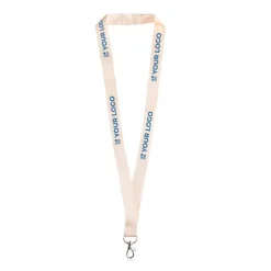 Gift Campaign Lanyard classico in cotone organico naturale largo 2 cm></noscript> Lanyard E Porta Badge Personalizzati