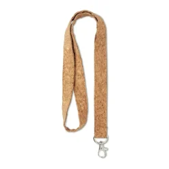 Gift Campaign Lanyard con logo ecologico in sughero da 15/20/25 mm Cork> Lanyard E Porta Badge Personalizzati