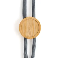 Gift Campaign Lanyard ecologico con design tubolare e regolatore in bambù></noscript> Lanyard E Porta Badge Personalizzati
