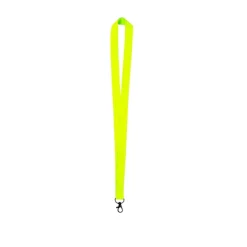 Gift Campaign Lanyard in poliestere colori fluo con gancio rotante> Lanyard E Porta Badge Personalizzati