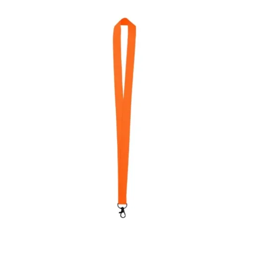 Gift Campaign Lanyard in poliestere colori fluo con gancio rotante> Lanyard E Porta Badge Personalizzati