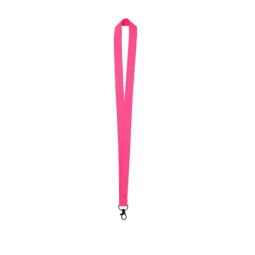 Gift Campaign Lanyard in poliestere colori fluo con gancio rotante> Lanyard E Porta Badge Personalizzati