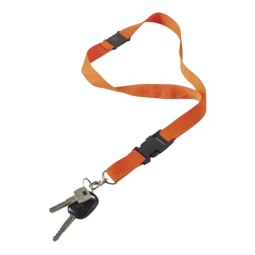 Gift Campaign Lanyard in poliestere con moschettone e portachiavi in vari colori> Lanyard E Porta Badge Personalizzati