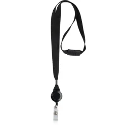 Gift Campaign Lanyard in poliestere con clip estensibile e chiusura di sicurezza> Lanyard E Porta Badge Personalizzati