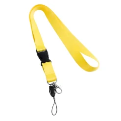 Gift Campaign Lanyard in poliestere con doppio aggancio e fibbia Doubleclip Plus><noscript><img width=