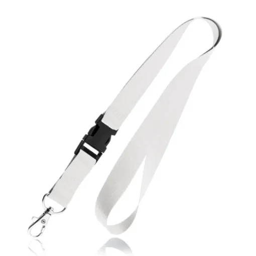 Gift Campaign Lanyard in poliestere da 2 cm con fibbia e moschettone in metallo> Lanyard E Porta Badge Personalizzati