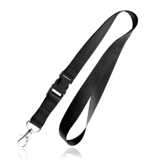 Gift Campaign Lanyard in poliestere da 2 cm con fibbia e moschettone in metallo> Lanyard E Porta Badge Personalizzati