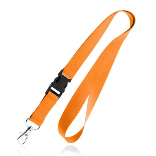 Gift Campaign Lanyard in poliestere da 2 cm con fibbia e moschettone in metallo> Lanyard E Porta Badge Personalizzati