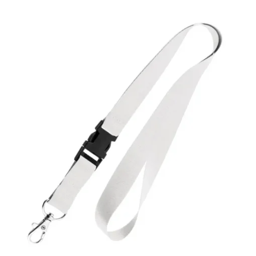 Gift Campaign Lanyard in poliestere da 2 cm con fibbia e moschettone in metallo> Lanyard E Porta Badge Personalizzati