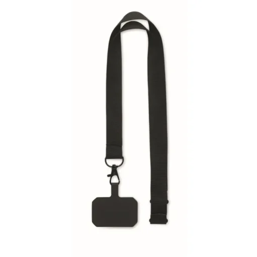 Gift Campaign Lanyard in poliestere portacellulare con chiusura di sicurezza> Lanyard E Porta Badge Personalizzati