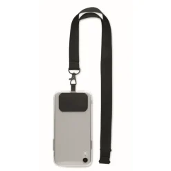 Gift Campaign Lanyard in poliestere portacellulare con chiusura di sicurezza> Lanyard E Porta Badge Personalizzati