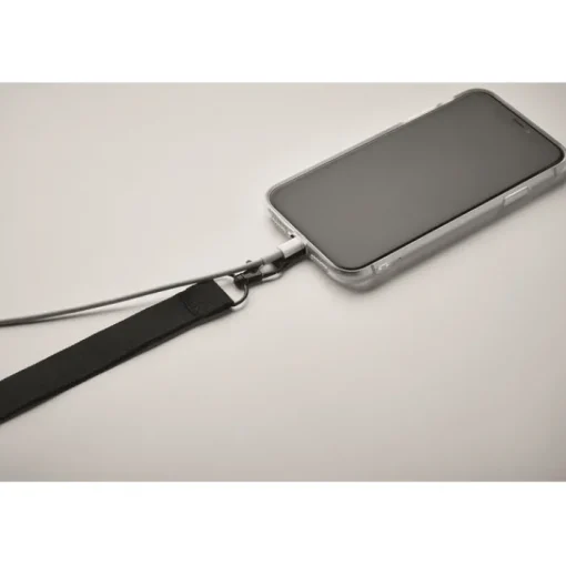 Gift Campaign Lanyard in poliestere portacellulare con chiusura di sicurezza> Lanyard E Porta Badge Personalizzati