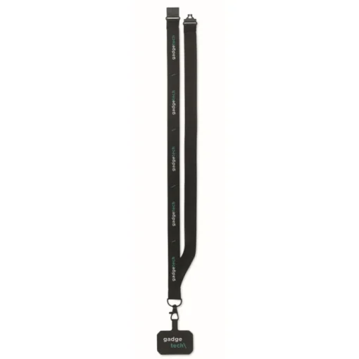 Gift Campaign Lanyard in poliestere portacellulare con chiusura di sicurezza> Lanyard E Porta Badge Personalizzati