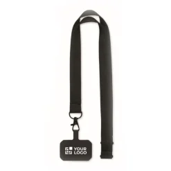 Gift Campaign Lanyard in poliestere portacellulare con chiusura di sicurezza></noscript> Lanyard E Porta Badge Personalizzati
