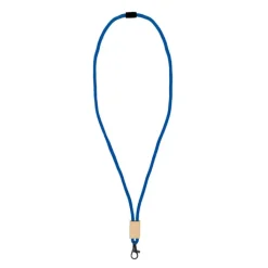 Gift Campaign Lanyard in RPET con dettaglio in bambù da personalizzare></noscript> Lanyard E Porta Badge Personalizzati