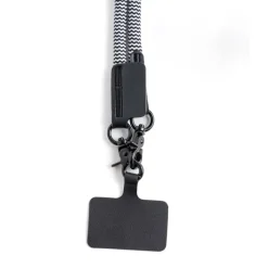 Gift Campaign Lanyard in RPET con supporto per smartphone e doppio moschettone></noscript> Lanyard E Porta Badge Personalizzati