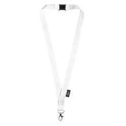 Gift Campaign Lanyard in rPET largo 3cm con chiusura di sicurezza e moschettone> Lanyard E Porta Badge Personalizzati