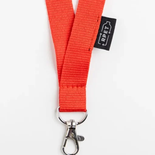 Gift Campaign Lanyard in rPET largo 3cm con chiusura di sicurezza e moschettone> Lanyard E Porta Badge Personalizzati