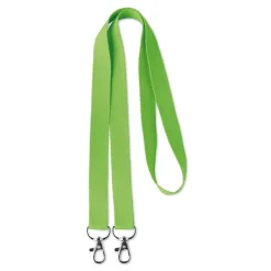 Gift Campaign Lanyard personalizzato aperto in poliestere con doppio aggancio Duo></noscript> Lanyard E Porta Badge Personalizzati