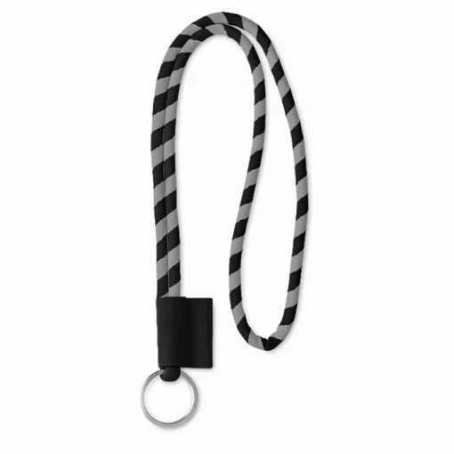 Gift Campaign Lanyard personalizzato porta badge bicolore ø7mm Tube Stripes> Lanyard E Porta Badge Personalizzati