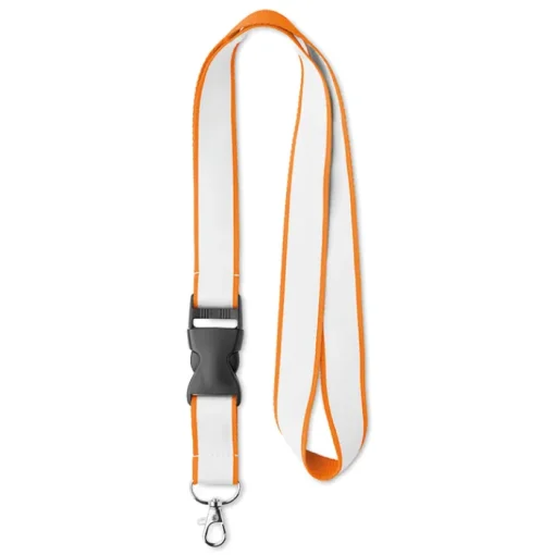 Gift Campaign Lanyard portabadge con fettuccia satinata e fibbia Double Sublim Plus> Lanyard E Porta Badge Personalizzati