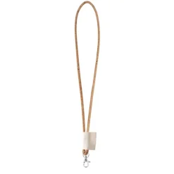 Gift Campaign Lanyard portabadge in sughero consegna in 1 settimana ø5 Tube Cork> Lanyard E Porta Badge Personalizzati