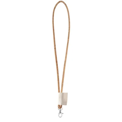 Gift Campaign Lanyard portabadge in sughero consegna in 1 settimana ø5 Tube Cork> Lanyard E Porta Badge Personalizzati