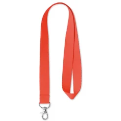Gift Campaign Lanyard promozionale in poliestere con il vostro logo tessuto Woven> Lanyard E Porta Badge Personalizzati