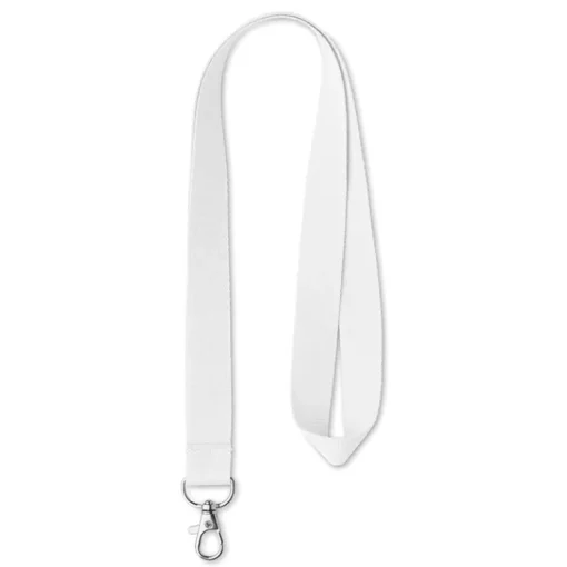 Gift Campaign Lanyard promozionale in poliestere con il vostro logo tessuto Woven> Lanyard E Porta Badge Personalizzati