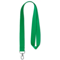 Gift Campaign Lanyard promozionale in poliestere con il vostro logo tessuto Woven></noscript> Lanyard E Porta Badge Personalizzati