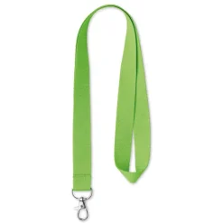 Gift Campaign Lanyard promozionale in poliestere con il vostro logo tessuto Woven></noscript> Lanyard E Porta Badge Personalizzati