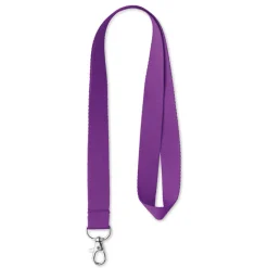 Gift Campaign Lanyard promozionale in poliestere con il vostro logo tessuto Woven></noscript> Lanyard E Porta Badge Personalizzati
