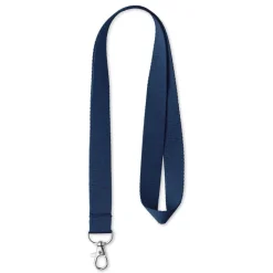 Gift Campaign Lanyard promozionale in poliestere con il vostro logo tessuto Woven></noscript> Lanyard E Porta Badge Personalizzati