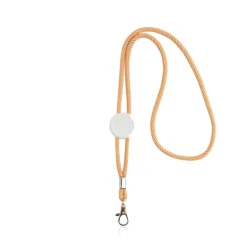 Gift Campaign Lanyard promozionale moderno tubolare in poliestere con moschettone> Lanyard E Porta Badge Personalizzati