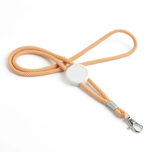 Gift Campaign Lanyard promozionale moderno tubolare in poliestere con moschettone> Lanyard E Porta Badge Personalizzati