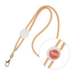 Gift Campaign Lanyard promozionale moderno tubolare in poliestere con moschettone></noscript> Lanyard E Porta Badge Personalizzati
