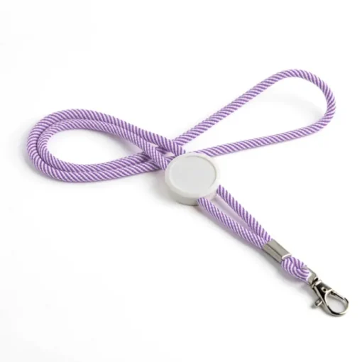 Gift Campaign Lanyard promozionale moderno tubolare in poliestere con moschettone> Lanyard E Porta Badge Personalizzati