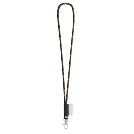 Gift Campaign Lanyard promozionali consegna in 7 giorni Tube Nautic Black> Lanyard E Porta Badge Personalizzati
