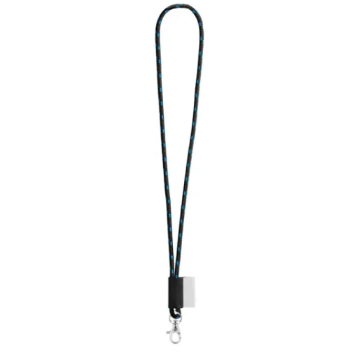 Gift Campaign Lanyard promozionali consegna in 7 giorni Tube Nautic Black> Lanyard E Porta Badge Personalizzati