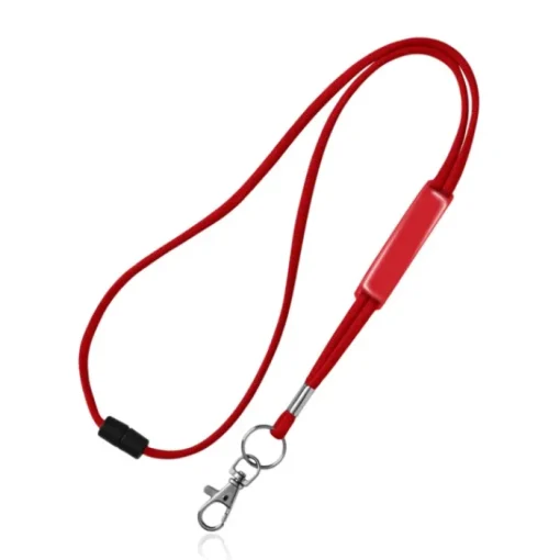 Gift Campaign Lanyard tubolare in poliestere con moschettone e chiusura di sicurezza> Lanyard E Porta Badge Personalizzati