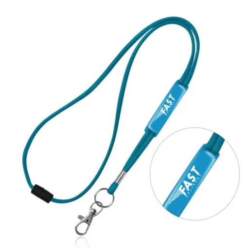 Gift Campaign Lanyard tubolare in poliestere con moschettone e chiusura di sicurezza> Lanyard E Porta Badge Personalizzati